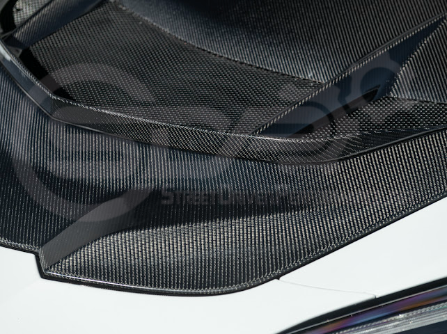 2020-PRESENT CHEVROLET CORVETTE C8 | ZR1 REPLICA STYLE DOUBLE SIDED CARBON FIBER FRONT VENTED HOOD